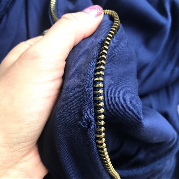 💙 MICHAEL KORS BASICS TRUE NAVY HOODIE JACKET! - Picture 16 of 16